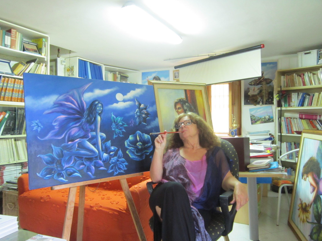 Maria Rosaria Verrone, artista di ritorno. “La cilentanità mi è stata trasmessa da Aniello De Vita”