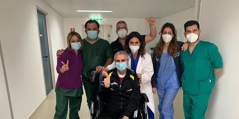 Il Covid Hospital di Agropoli restituisce Gennaro Gorrasi alla sua vita dopo un mese di Calvario