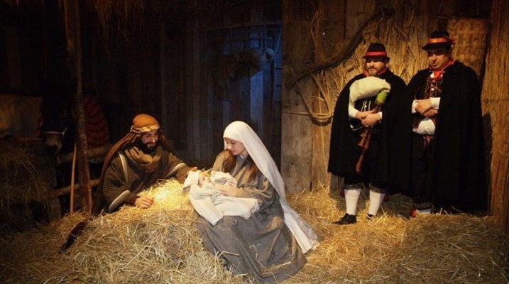 Natale a Roma pensanno a lo Ciliento