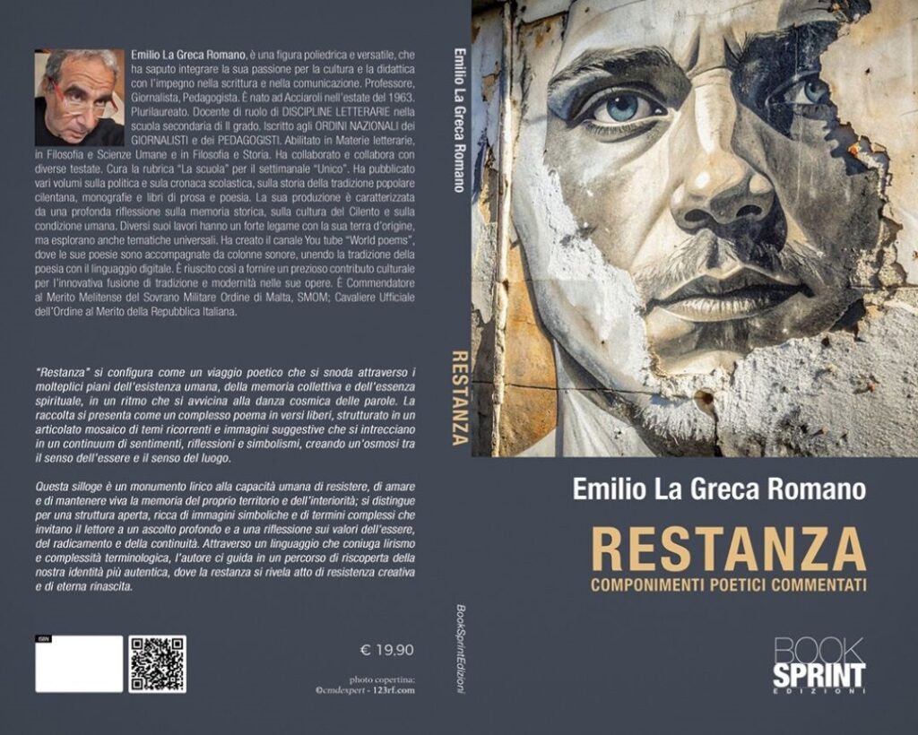 “Restanza”, nuovo libro di Emilio La Greca Romano