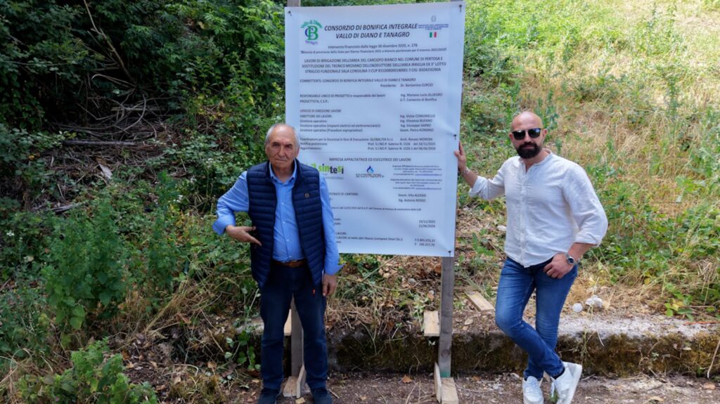 Consorzio di Bonifica, al via lavori per 5 milioni di euro a Pertosa