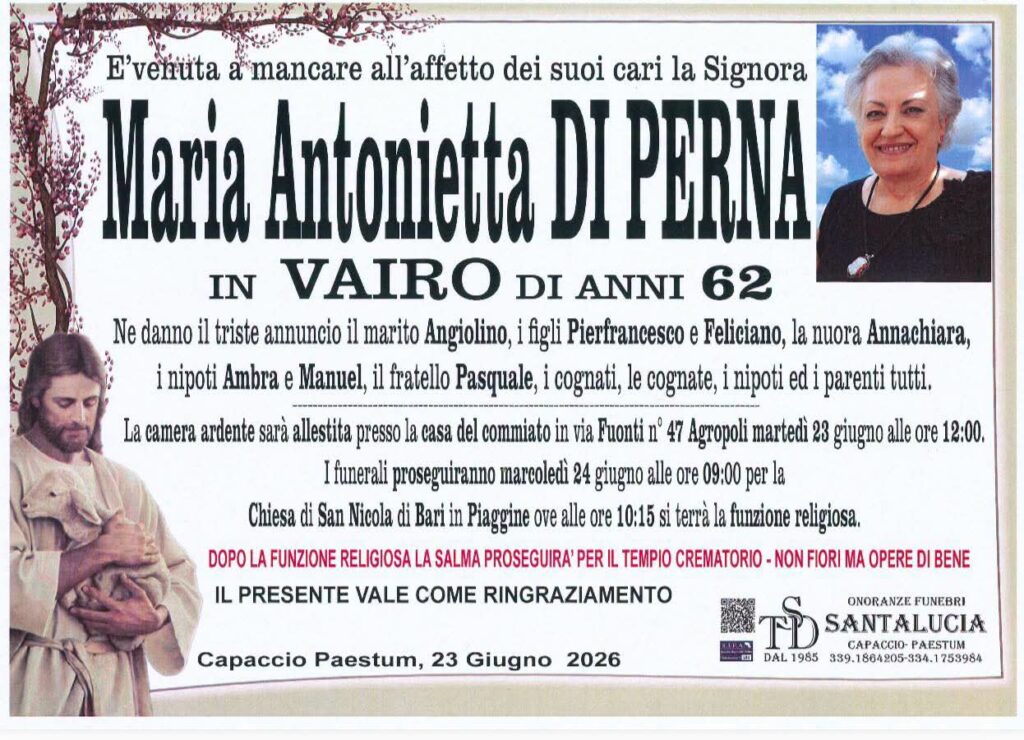 MARIA ANTONIETTA, MAESTRA DI VITA E DI SCUOLA