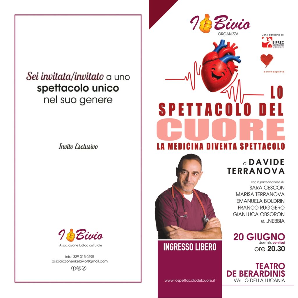 Lo spettacolo del cuore: quando la cardiologia sale sul palcoscenico