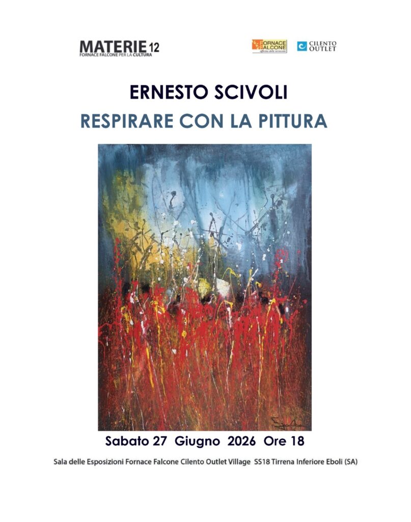 ERNESTO SCIVOLI, IL PITTORE CHE CERCA IL DIVINO ATTRAVERSO IL COLORE