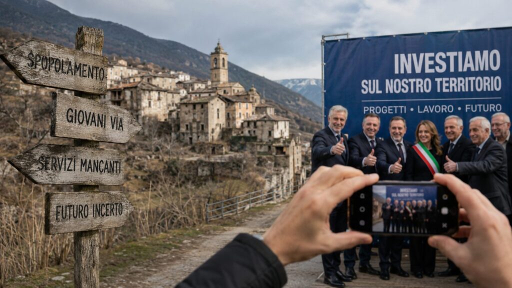 QUANDO LO SVILUPPO NELLE AREE INTERNE DIVENTA RAPPRESENTAZIONE: DALLA CULTURA EFFIMERA DEL SELFIE POLITICO ALLA RESPONSABILITÀ DEI RISULTATI