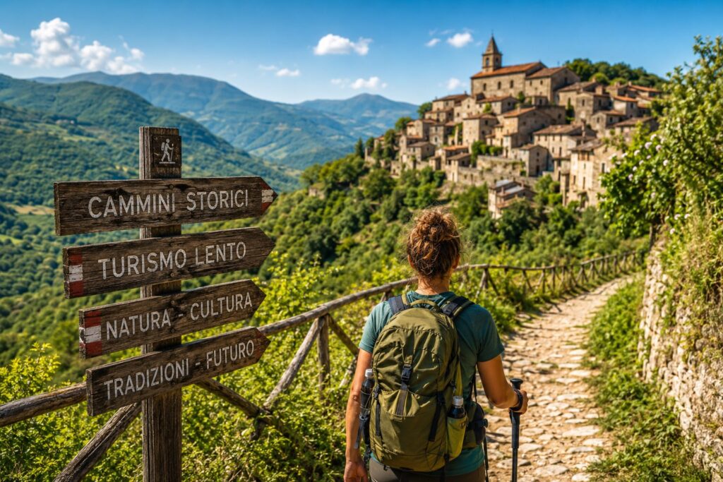 Basta turismo mordi e fuggi: i nostri territori hanno bisogno di cammini, itinerari storici, economia e lavoro