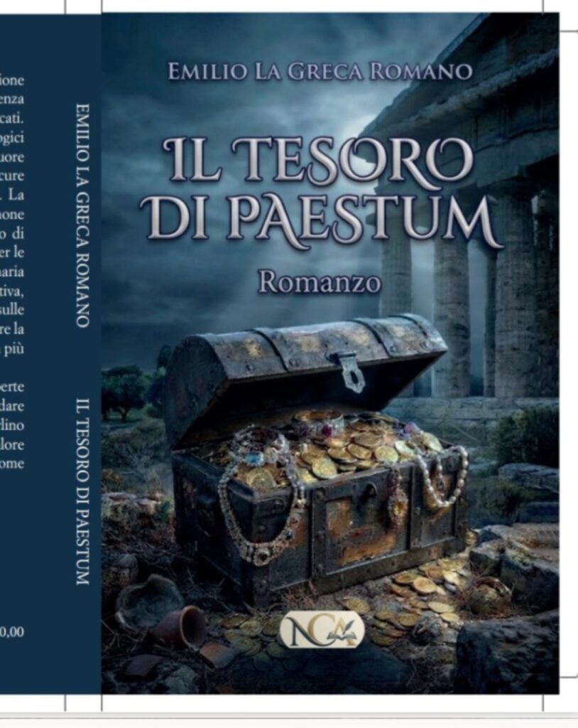 “Il tesoro di Paestum”, nuovo romanzo di Emilio La Greca Romano