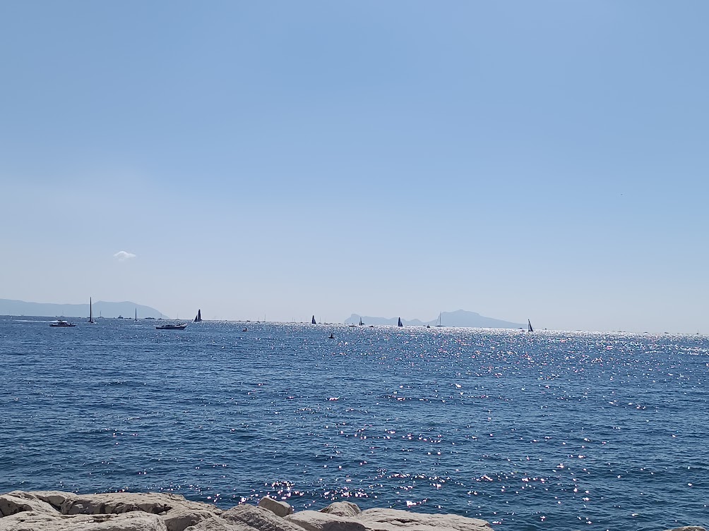 Napoli, il mare e Luna Rossa