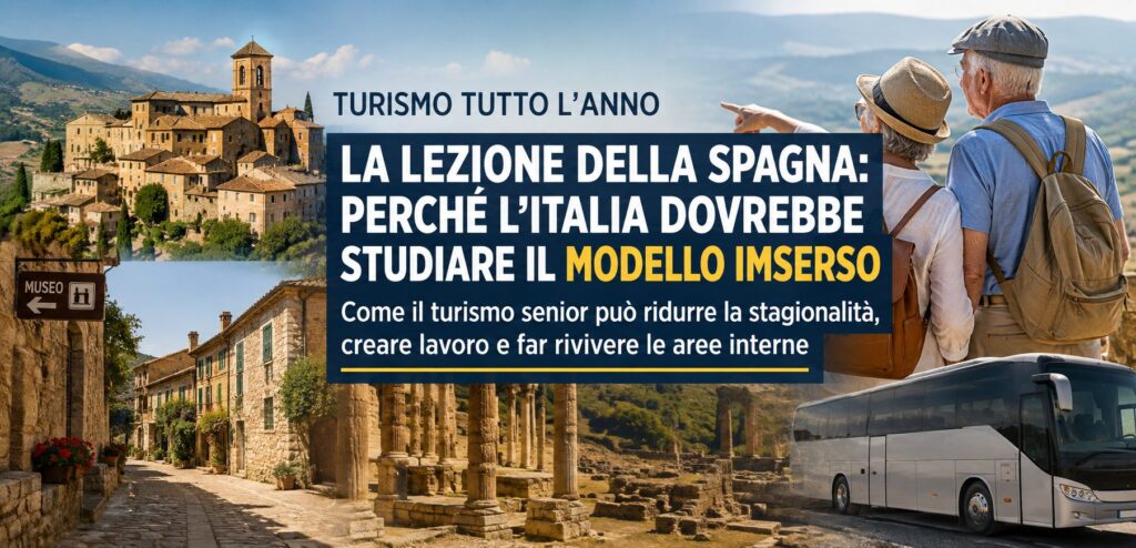 Turismo tutto l’anno, la lezione della Spagna: perché l’Italia dovrebbe studiare il modello “IMSERSO”