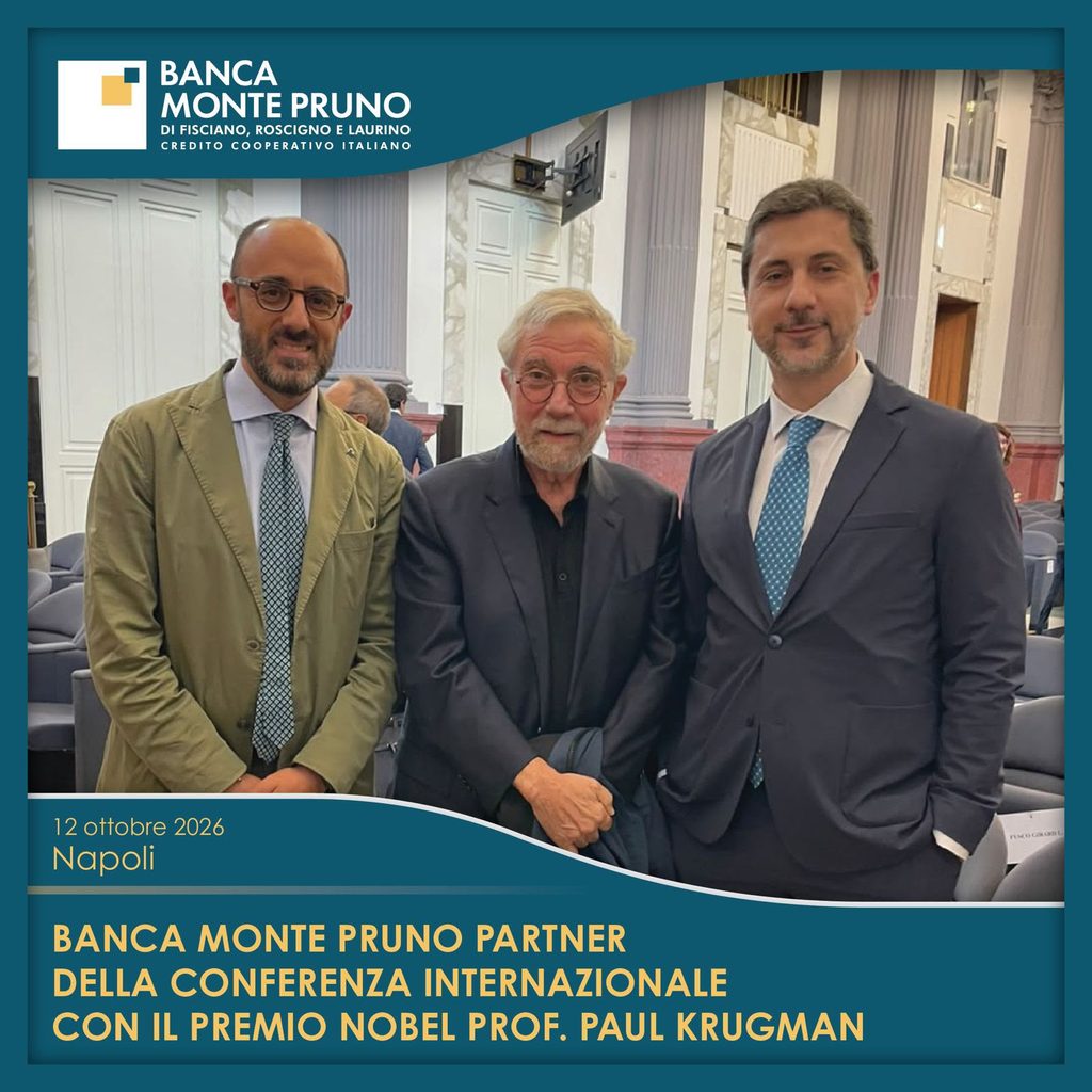 Dai territori alle grandi sfide globali: Banca Monte Pruno incontra Paul Krugman